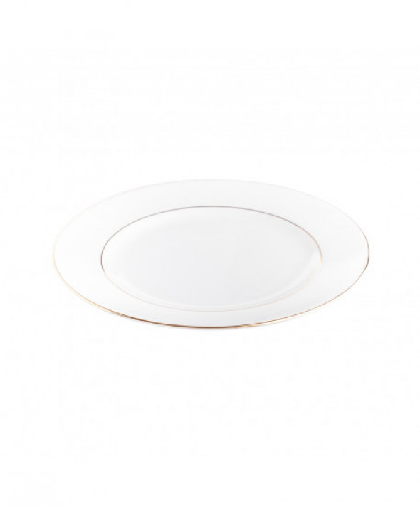 Talerz deserowy porcelana MariaPaula Złota Linia 17 cm