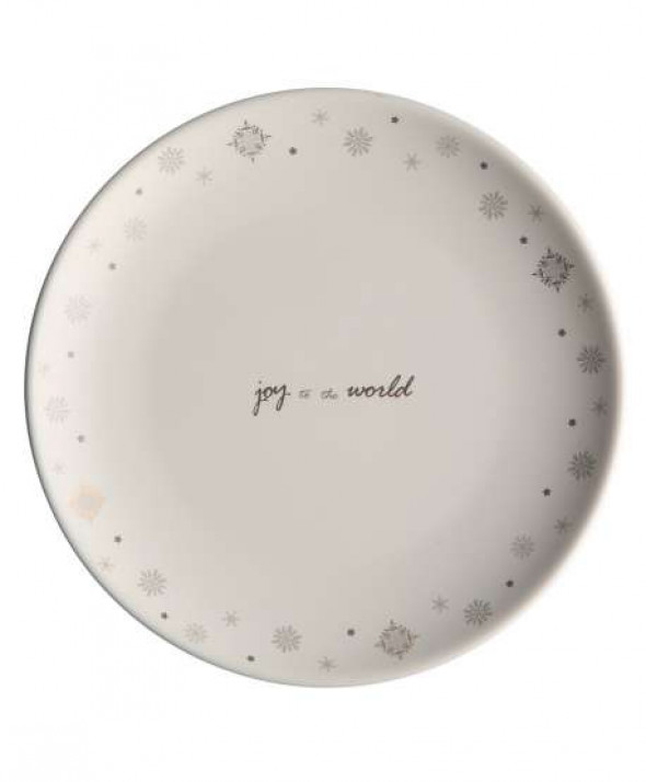 Talerz deserowy porcelanowy  Ballerina Winter 20 cm