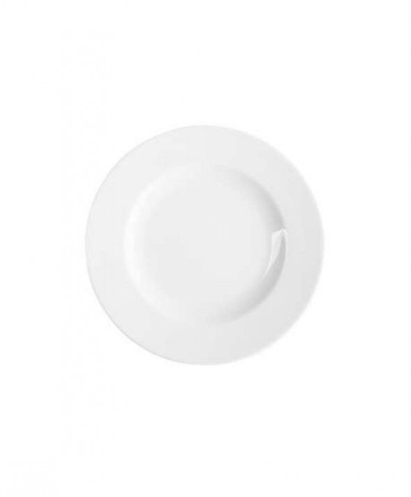 Talerz deserowy porcelanowy MariaPaula Biała 17 cm