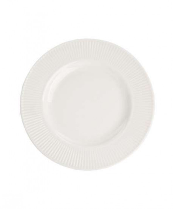 Talerz deserowy porcelanowy Urban White 20 cm