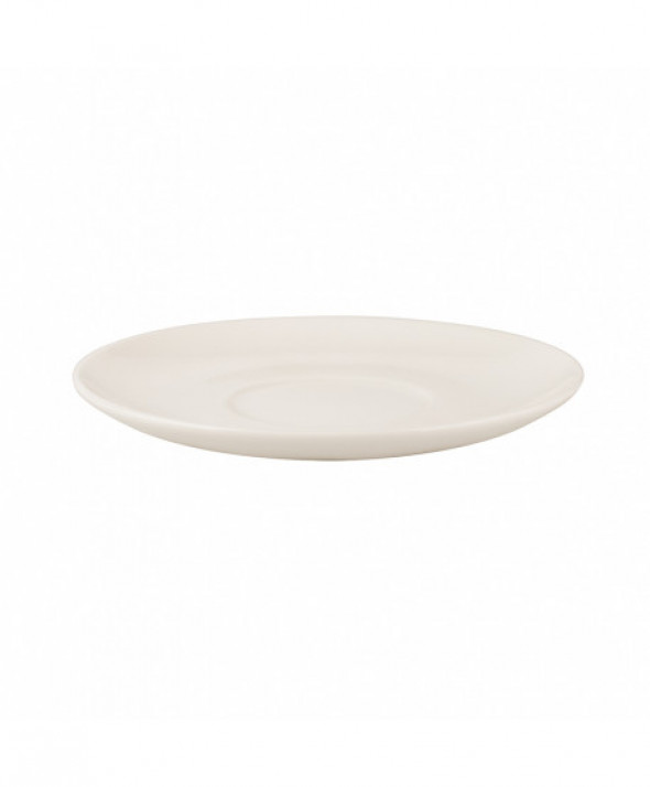 Talerz deserowy / spodek porcelana MariaPaula Ecru 17 cm