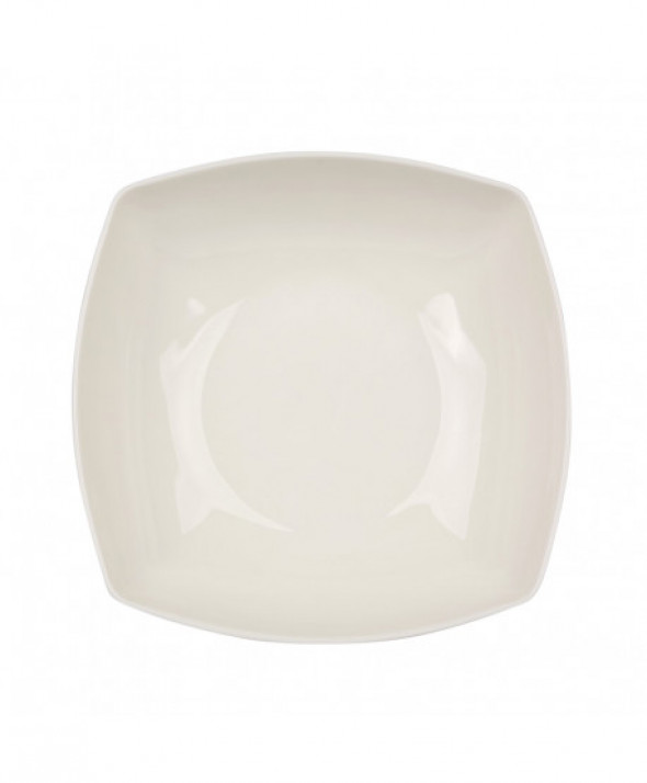 Talerz głęboki do zupy kwadratowy porcelana Karolina Hiruni 17 cm