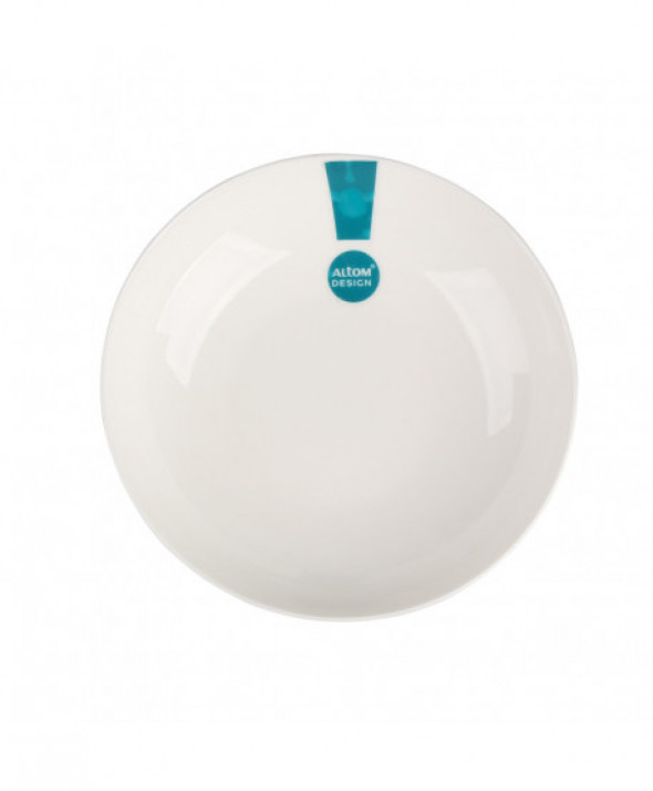 Talerz głęboki do zupy porcelana kremowa Bella Ecru 20 cm