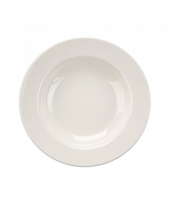 Talerz głęboki do zupy porcelana MariaPaula Nova Ecru 23 cm