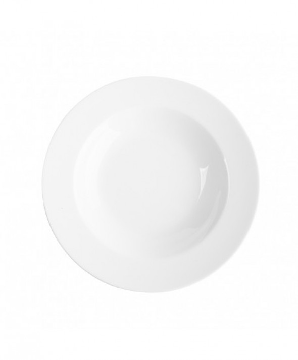 Talerz głęboki porcelanowy MariaPaula Biała 23 cm