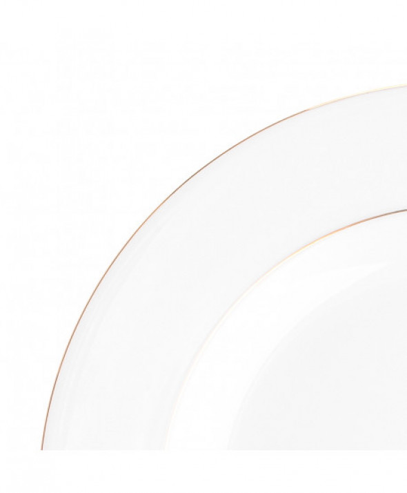 Talerz obiadowy płytki porcelana Karolina MariaPaula Złota Linia 26 cm