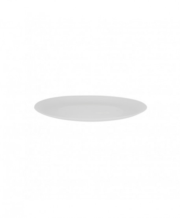 Talerz plastikowy Sagad Weekend 26 cm biały