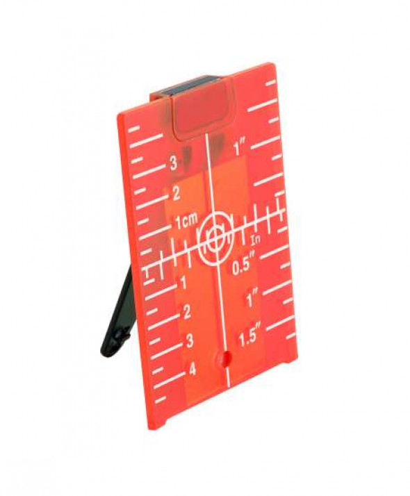 Tarcza celownicza do laserów, czerwona