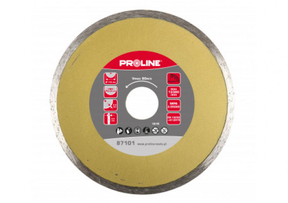 Tarcza diamentowa pełna (mat.bud) 125*2.2*5.0*22.23 proline