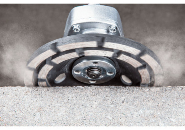 Tarcza diamentowa szlifierska 125 x 22.2 x 5 mm, podwójny segment