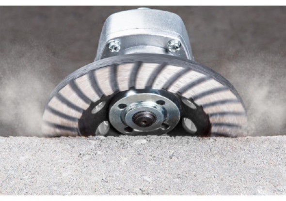 Tarcza diamentowa szlifierska 125 x 22.2 x 5 mm, turbo