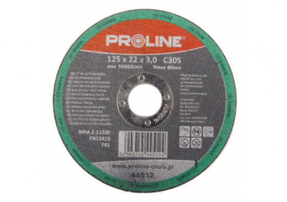 Tarcza do cięcia kamienia, t41, 125x3.0x22c30s proline