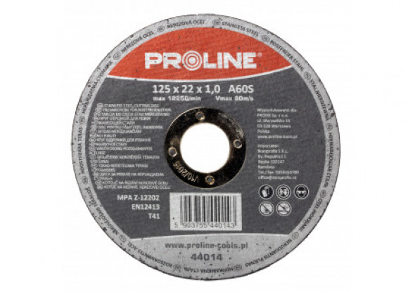 Tarcza do cięcia stali kwas. t41, 400x4.0x32a24q proline