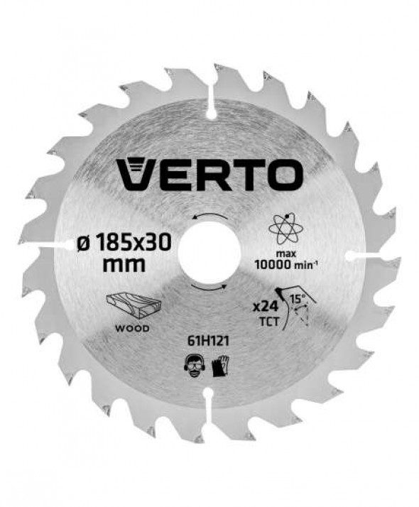 Tarcza do pilarki, widiowa, 185 x 30 mm, 24 zęby