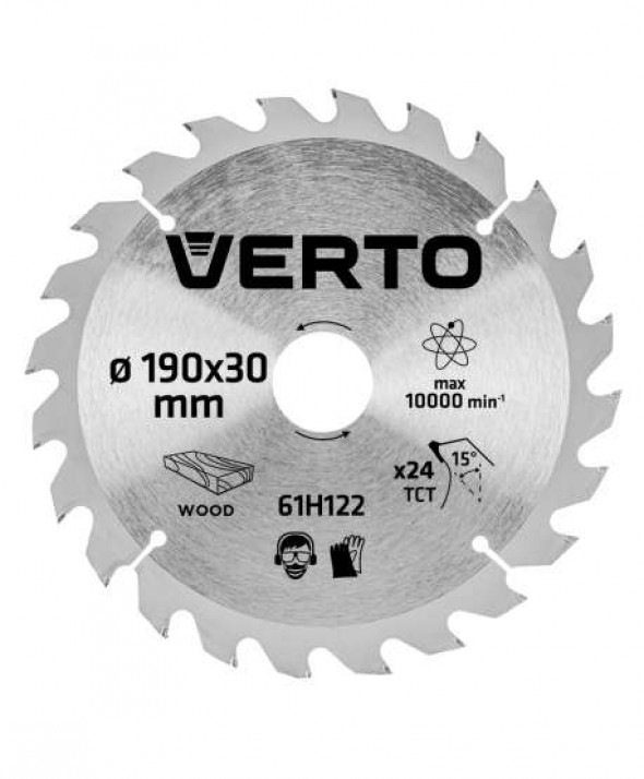 Tarcza do pilarki, widiowa, 190 x 30 mm, 24 zęby