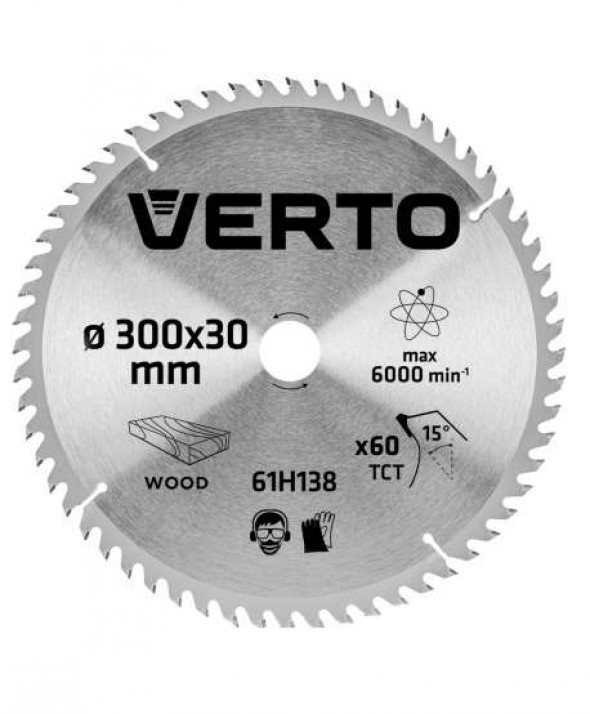 Tarcza do pilarki, widiowa, 300 x 30 mm, 60 zębów