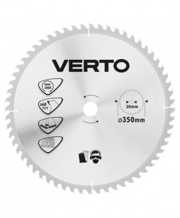 Tarcza do pilarki, widiowa, 350 x 30 mm, 60 zębów