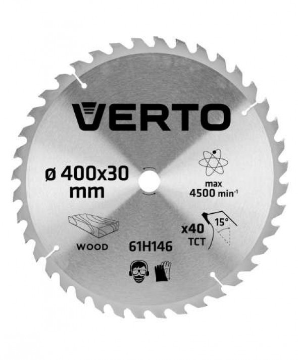 Tarcza do pilarki, widiowa, 400 x 30 mm, 40 zębów