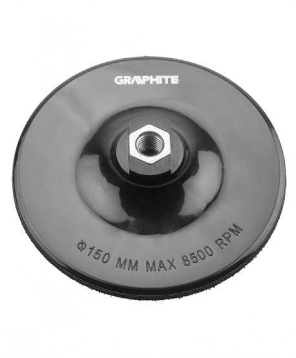 Tarcza elastyczna z rzepem 150 mm x M14