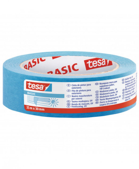 Taśma malarska zew. odp.uv 35m:30mm niebieska h5850100 promo