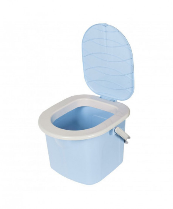 Toaleta turystyczna wiadro 15,5l BranQ niebieska