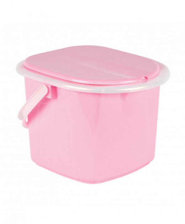 Toaleta turystyczna wiadro 15,5l BranQ różowa