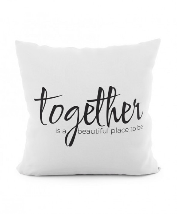 TOGETHER Poszewka dekoracyjna VELVET, 40x40cm, kolor 001 PWA005/POP/001/040040/1