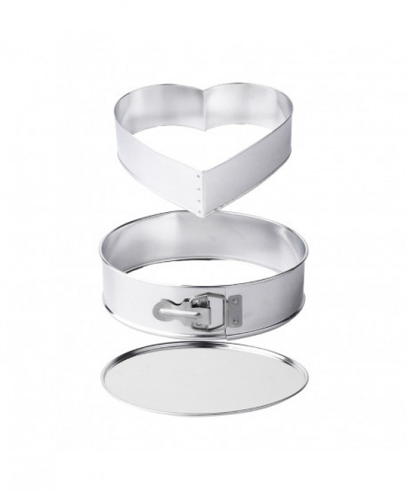 Tortownica / forma do pieczenia tortu SNB 24 cm w kształcie serca