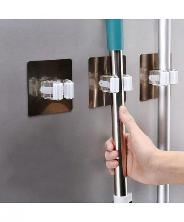 Uchwyt na szczotki mopa samoprzylepny