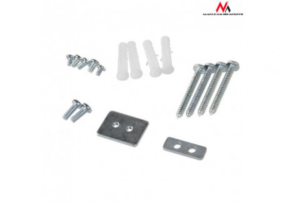 Uchwyt półka do DVD  podwójna 8kg Maclean