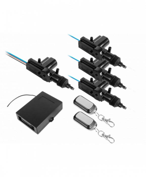 URZ0221 Samochodowy zamek centralny 3+1 piloty