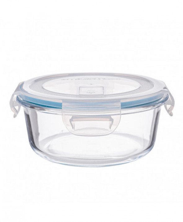 VEGA POJEMNIK ŻAROODPORNY Z POK. OKRĄGŁY 0,6L 15,6X7,1CM Z WENTYLEM W POKRYWCE