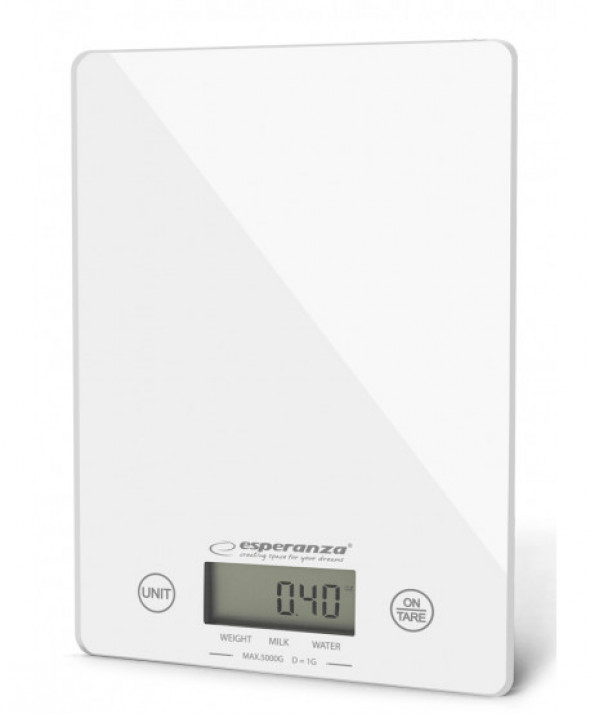 Waga kuchenna lemon biała