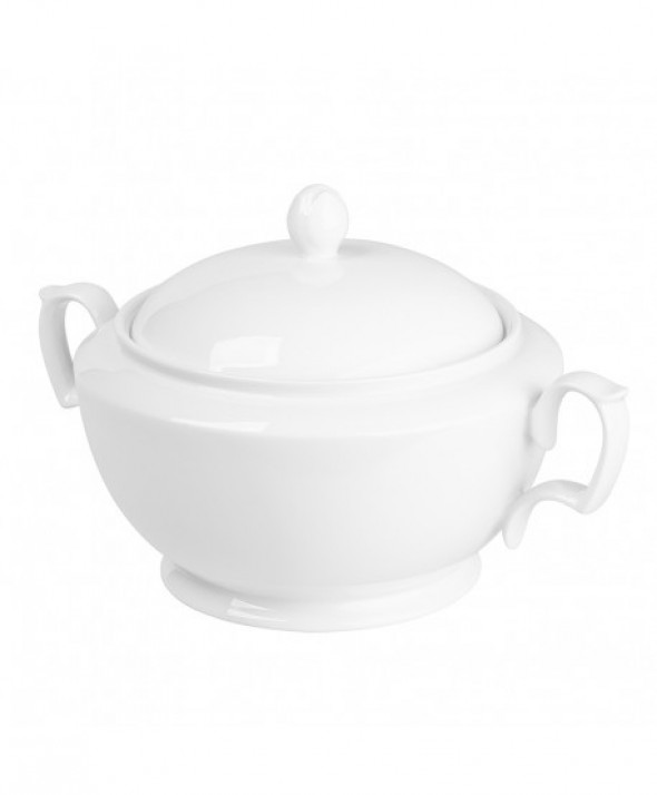 Waza do zupy porcelanowa MariaPaula Biała 2,7 l