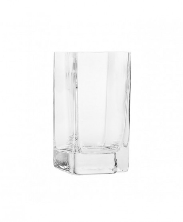 Wazon szklany na kwiaty Edwanex kwadratowy 15 cm