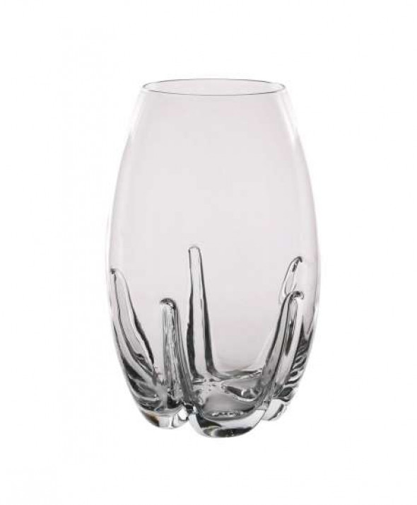 Wazon szklany na kwiaty Mandarynka 28 cm