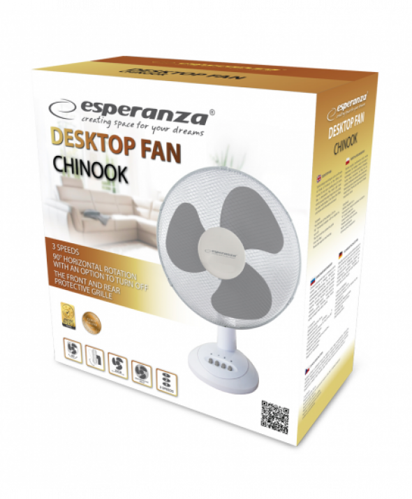 WENTYLATOR 12'' BIURKOWY CHINOOK