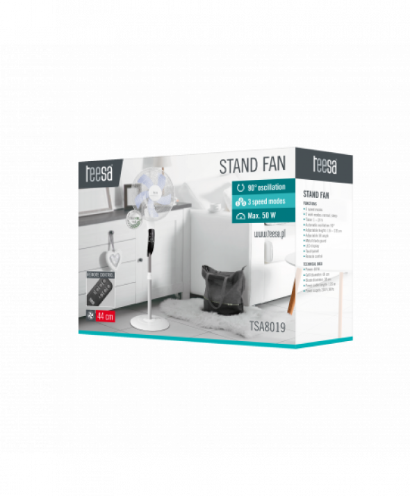 Wentylator stojący z wyświetlaczem