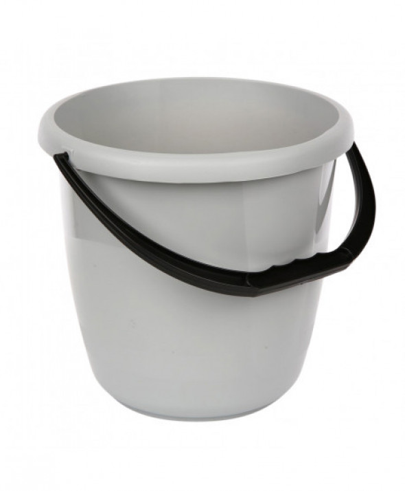 Wiadro plastikowe Artgos Delta 12 l szare