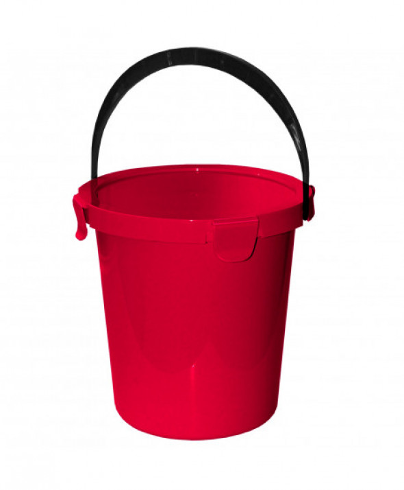 Wiadro z pokrywą Plast Team Berry 5L czerwone