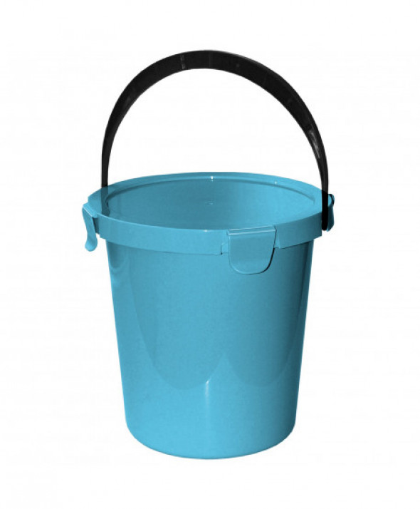 Wiadro z pokrywą Plast Team Berry 5L jasnoniebieskie