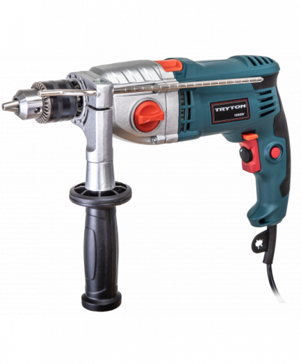 Wiertarka udarowa dwubiegowa 1050w, 0-1200/min/0-3200/min