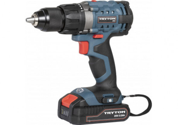 Wiertarko-wkrętarka 20v, ład 1h, 2 aku lit 2ah, 2 biegi