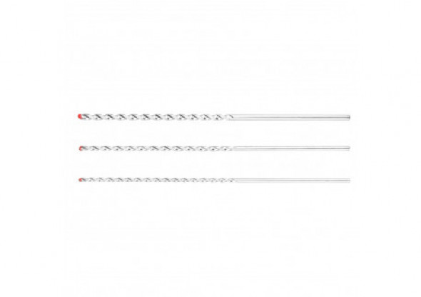 Wiertła do gazo-betonu 8-12 mm, zestaw 3 szt.