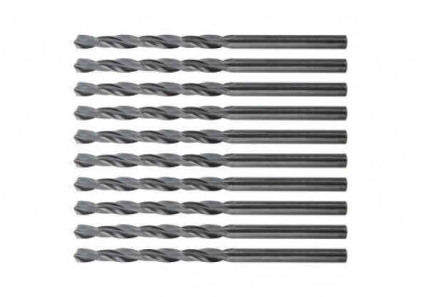 Wiertła do metalu HSS, 4.0 mm, 10 szt.