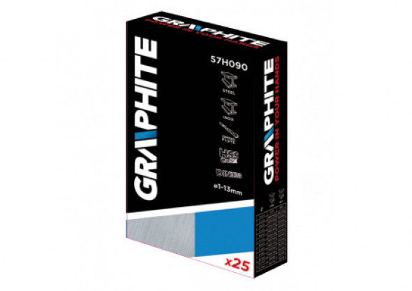 Wiertła do metalu HSS-Co 1.0-13.0 mm, zestaw 25 szt.