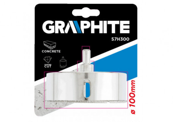 Wiertło diamentowe do gresu 100 mm