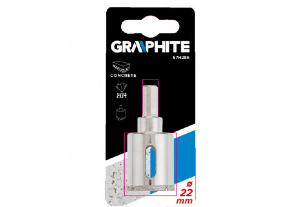 Wiertło diamentowe do gresu 22 mm