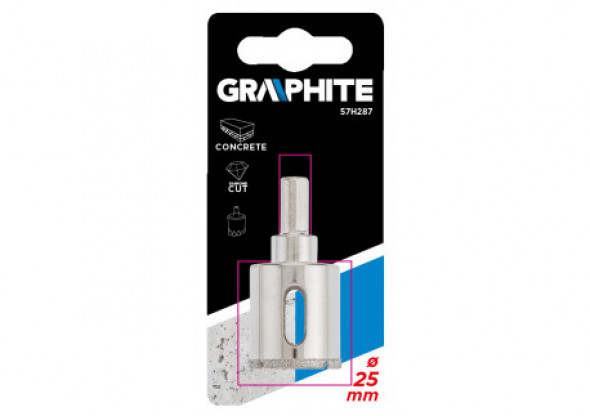 Wiertło diamentowe do gresu 25 mm