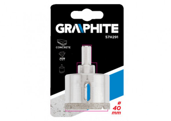 Wiertło diamentowe do gresu 40 mm